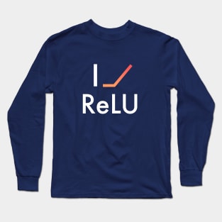 I Heart ReLU - Dark Long Sleeve T-Shirt